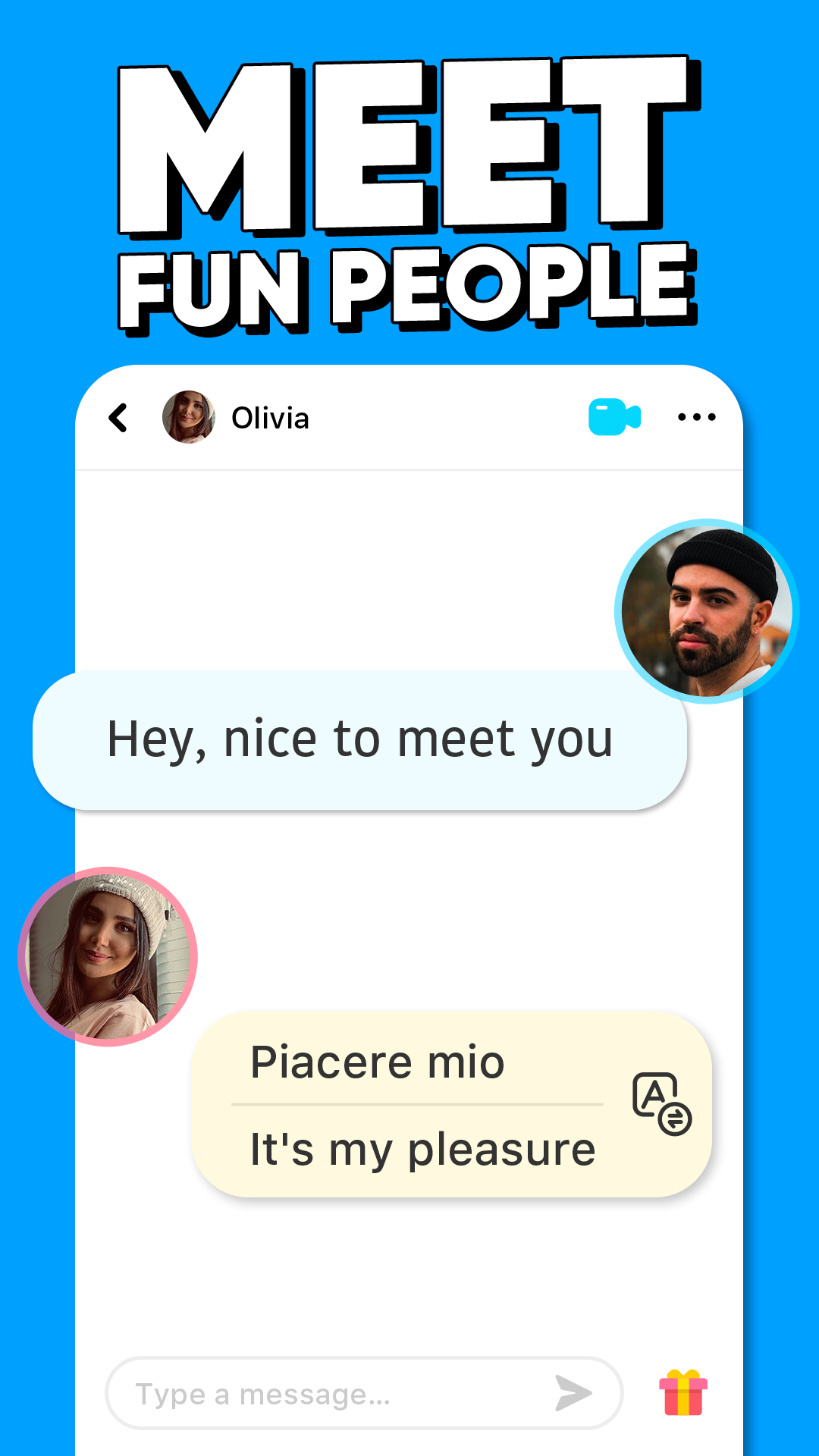 اسکرین شات 4 برنامه Omega Lite - Live Video Chat