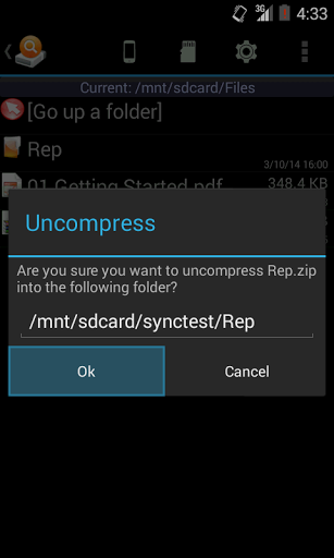 اسکرین شات 3 برنامه AndExplorer