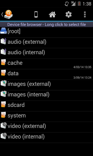 اسکرین شات 5 برنامه AndExplorer
