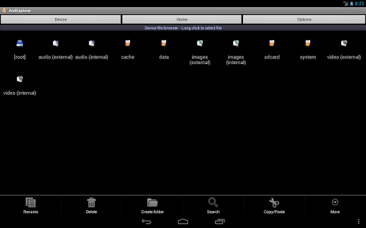 اسکرین شات 8 برنامه AndExplorer