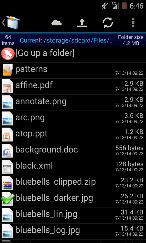 اسکرین شات 4 برنامه AndSMB File Manager