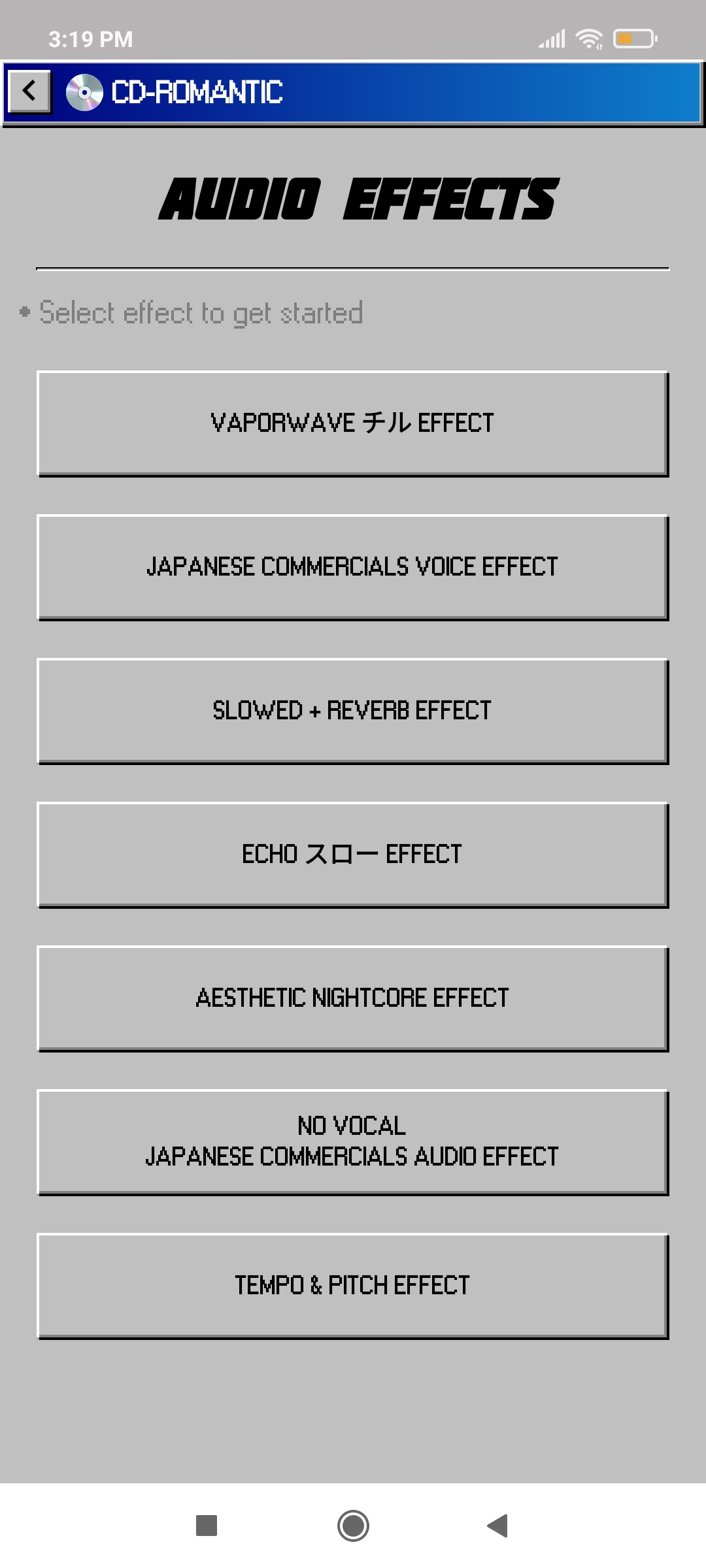 اسکرین شات 2 برنامه CD-ROMantic: Slowed + Reverb