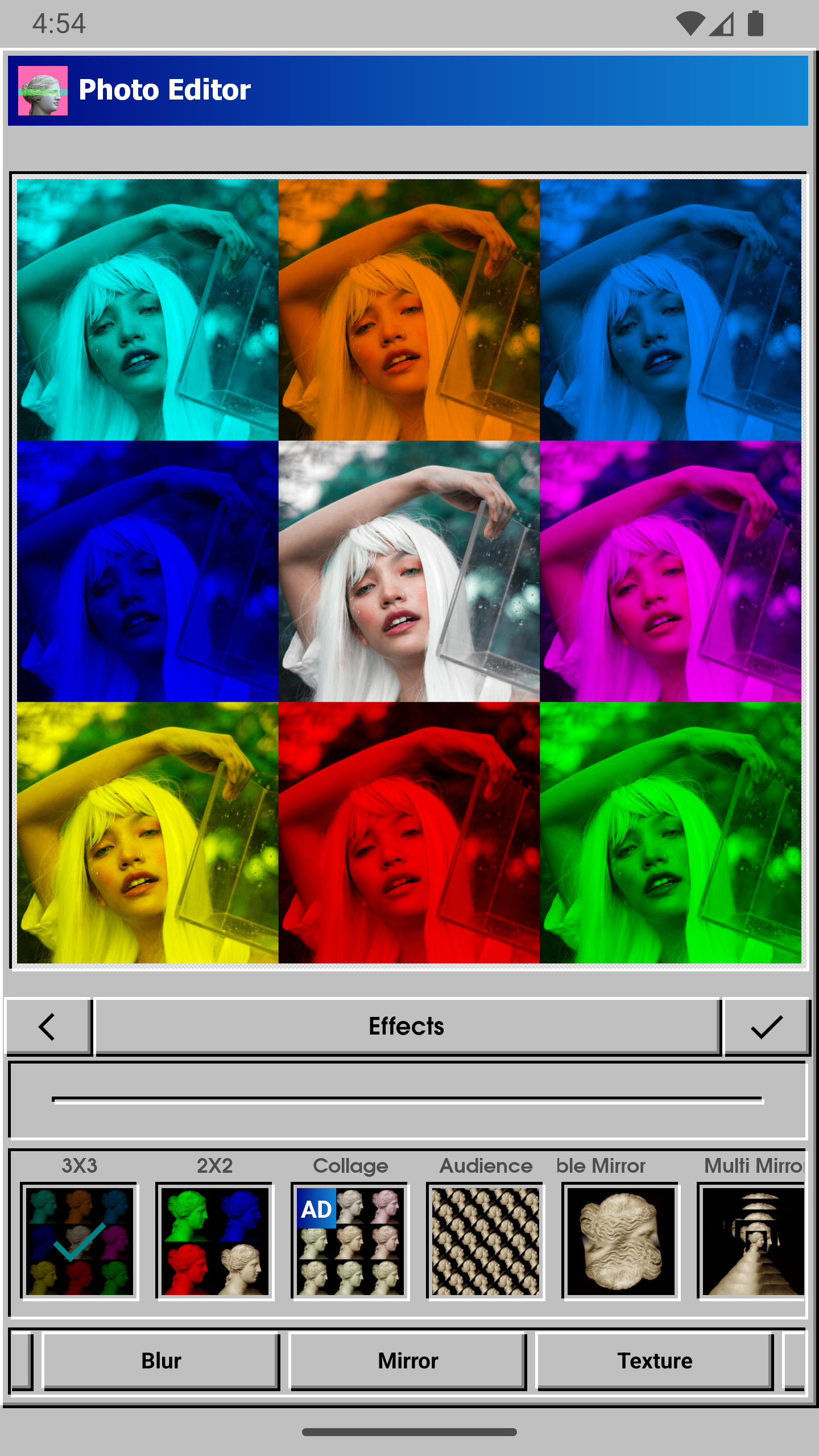 اسکرین شات 5 برنامه Vaporgram Photo & Video Editor
