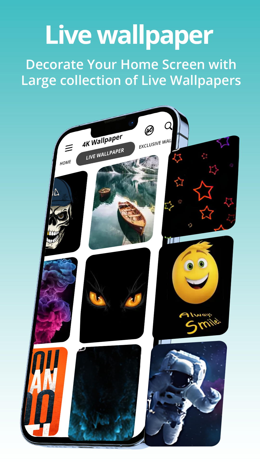 اسکرین شات 2 برنامه 4K Wallpaper Live Wallpapers