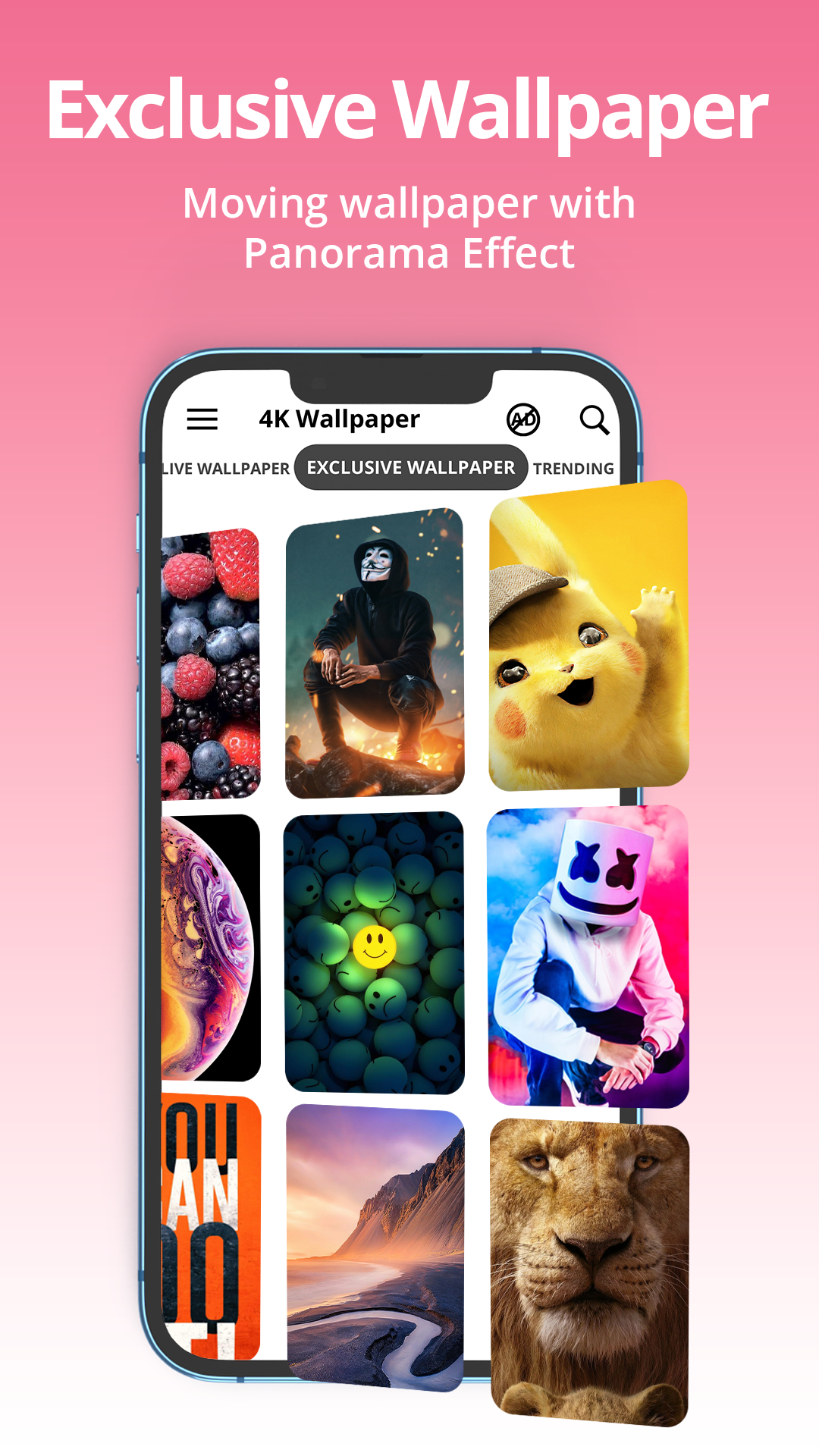 اسکرین شات 3 برنامه 4K Wallpaper Live Wallpapers