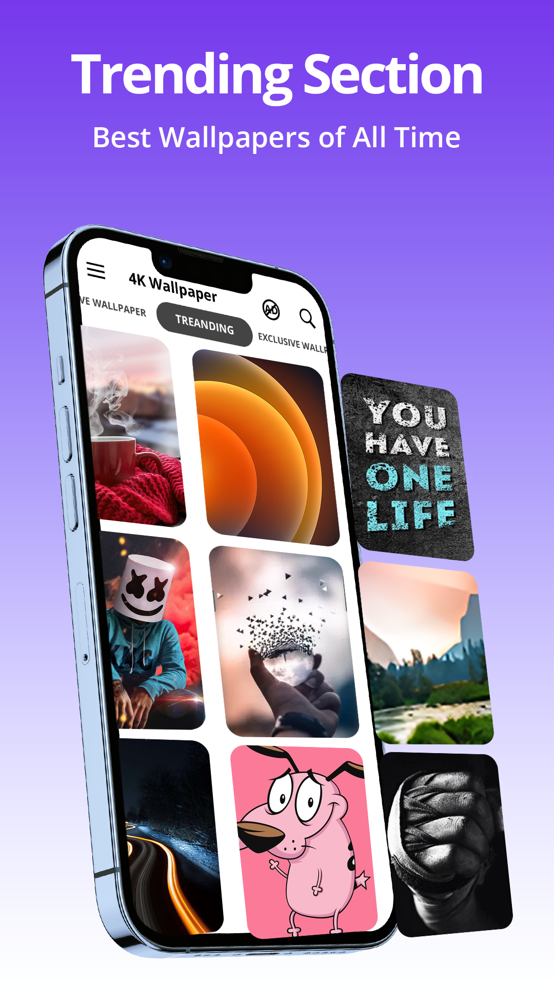 اسکرین شات 4 برنامه 4K Wallpaper Live Wallpapers
