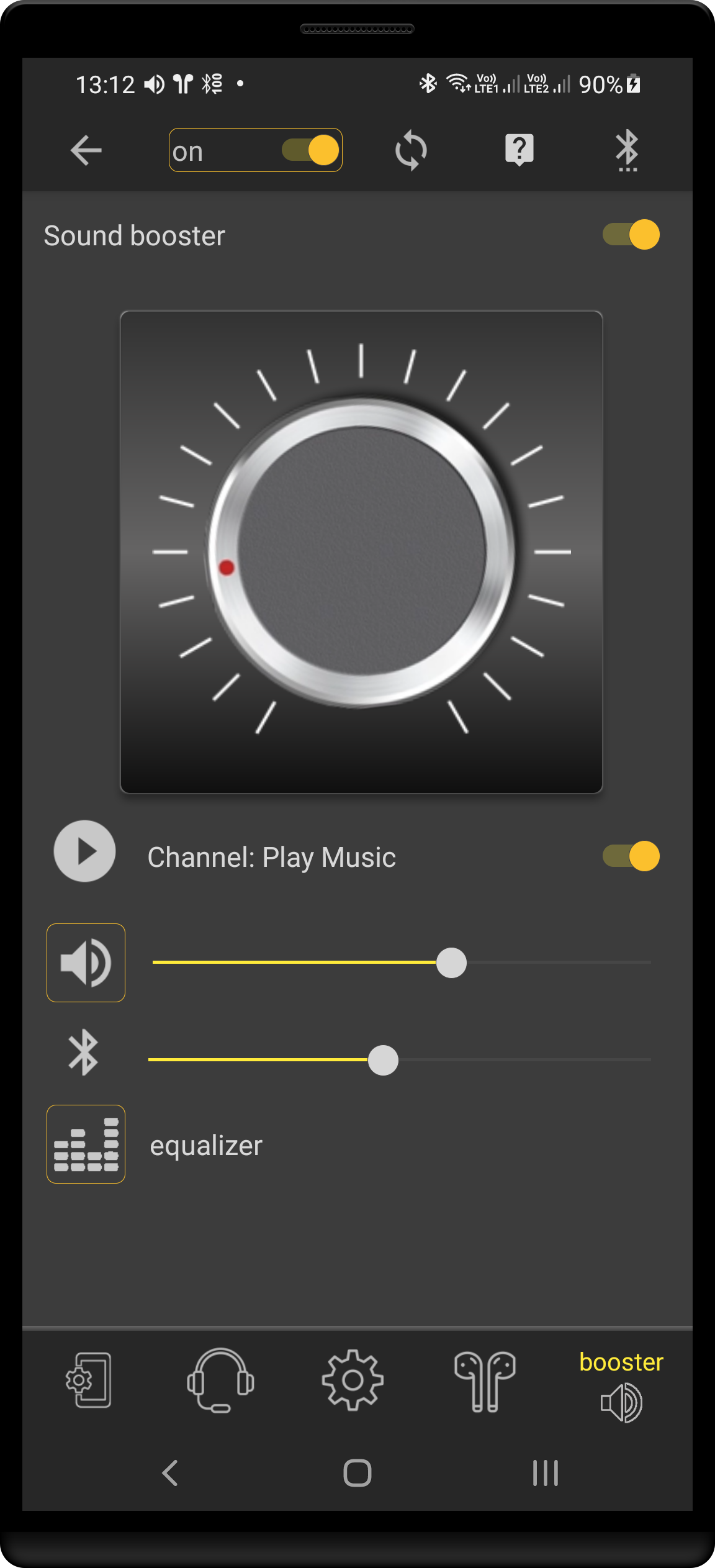 اسکرین شات 3 برنامه Bluetooth Audio Widget Battery