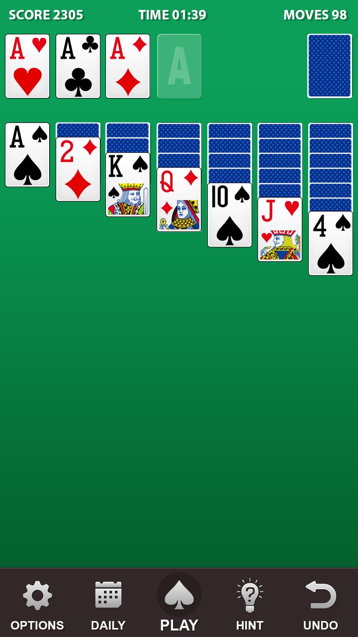 اسکرین شات 1 بازی Solitaire.