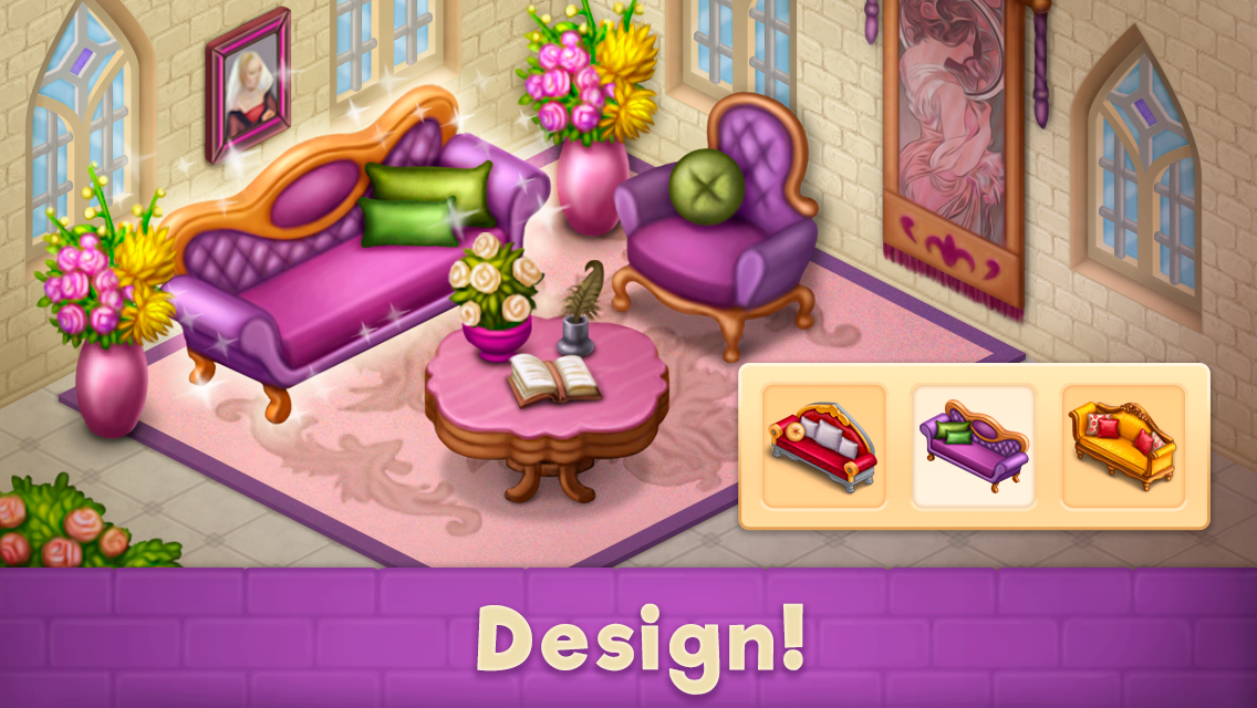 اسکرین شات 2 بازی Magic Mansion: Match-3