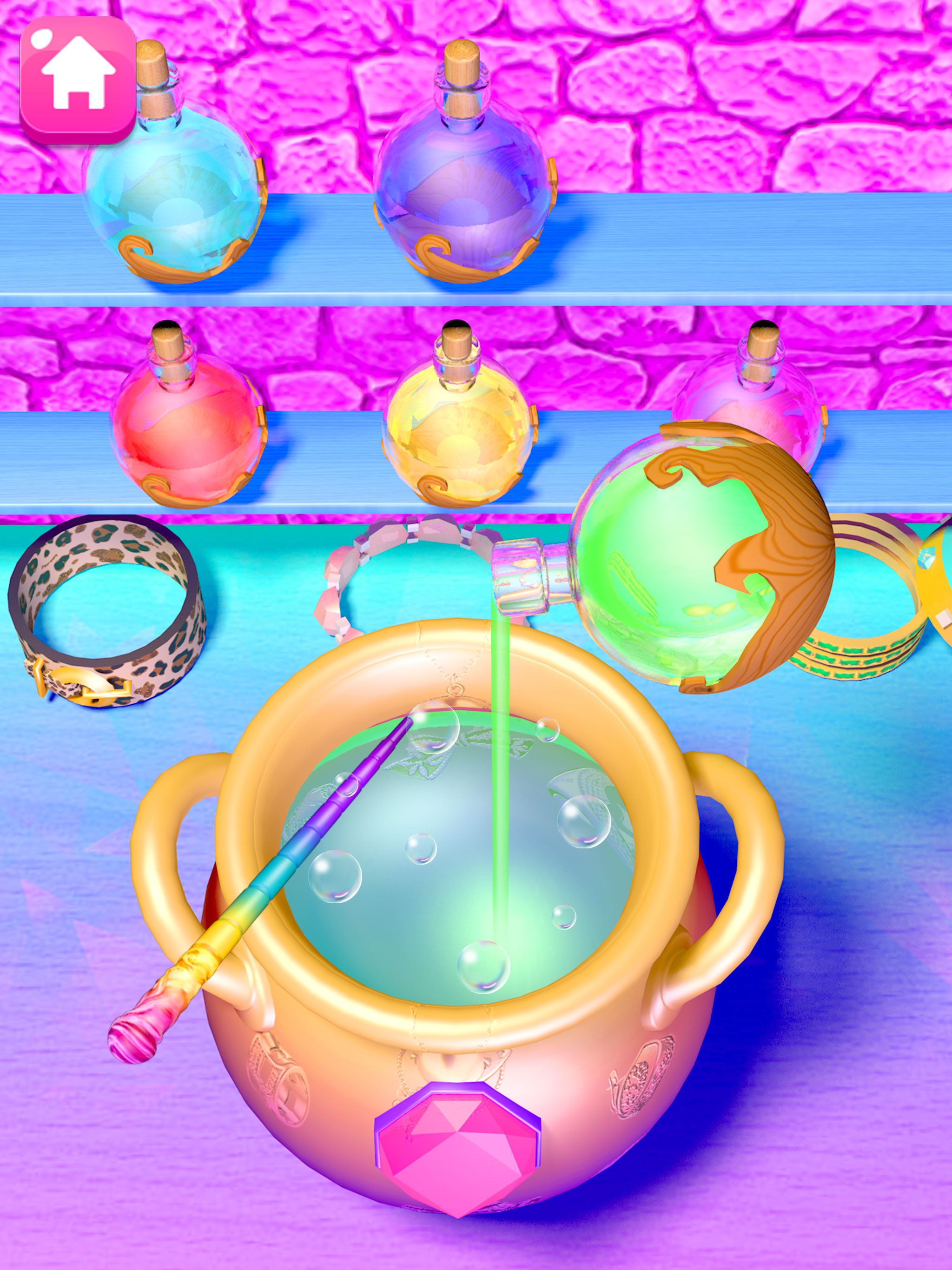اسکرین شات 1 بازی Mixing Dolls Surprise Games