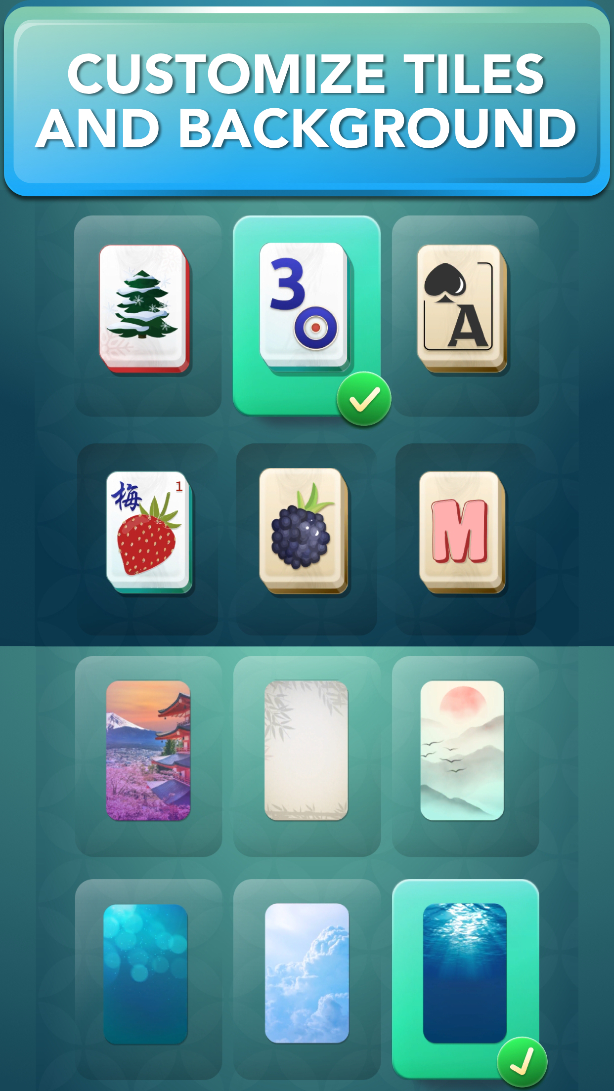 اسکرین شات 3 بازی Mahjong for Seniors