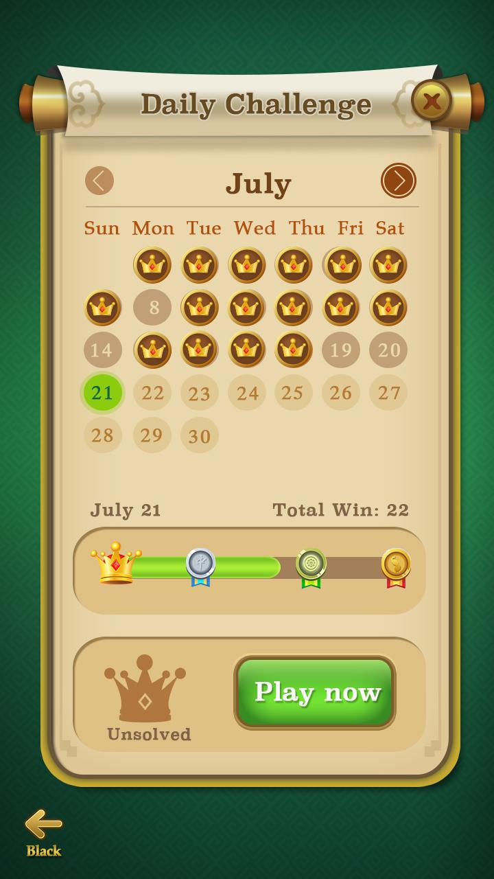 اسکرین شات 4 بازی Mahjong Solitaire
