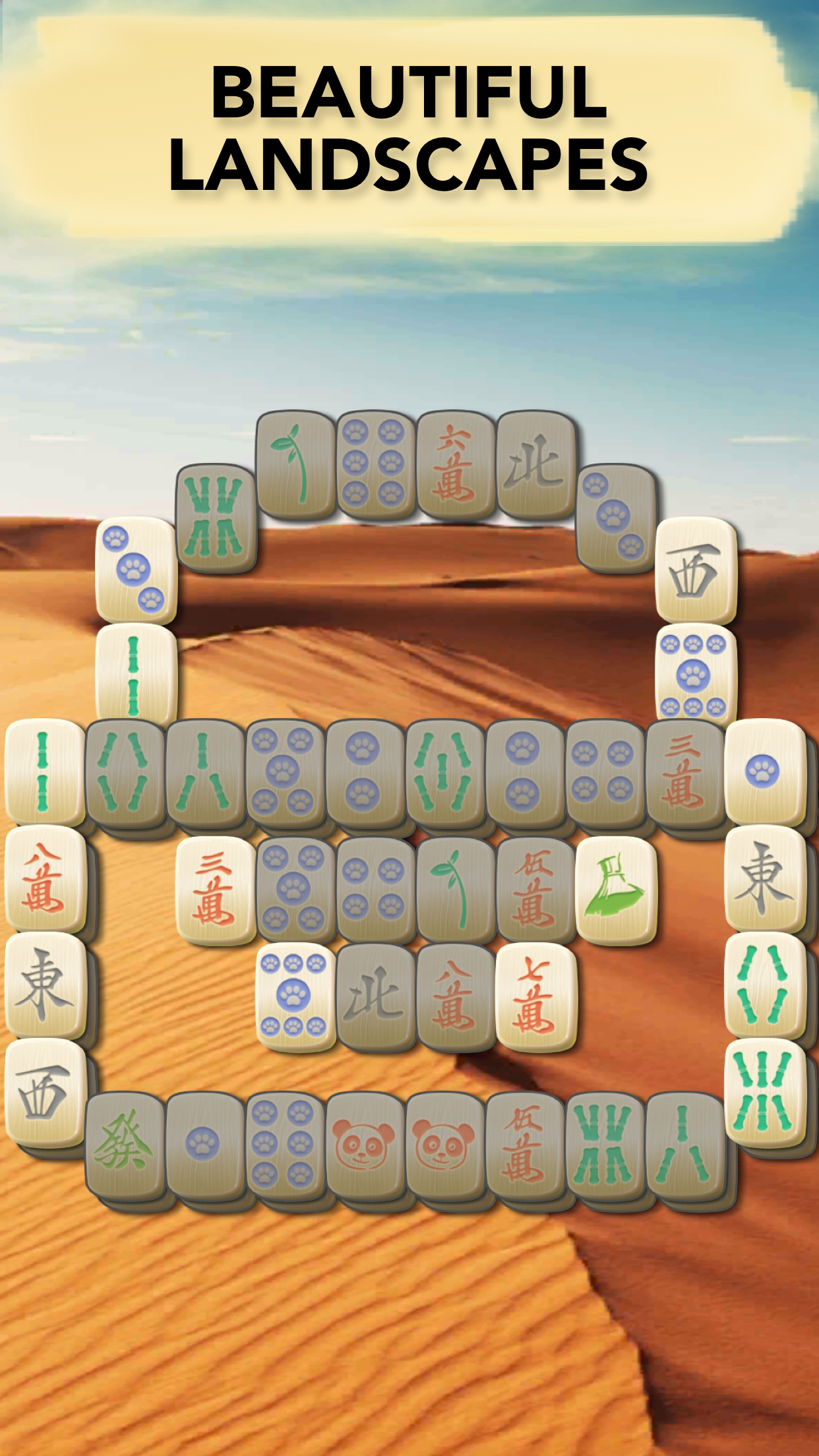 اسکرین شات 3 بازی Mahjong Solitaire
