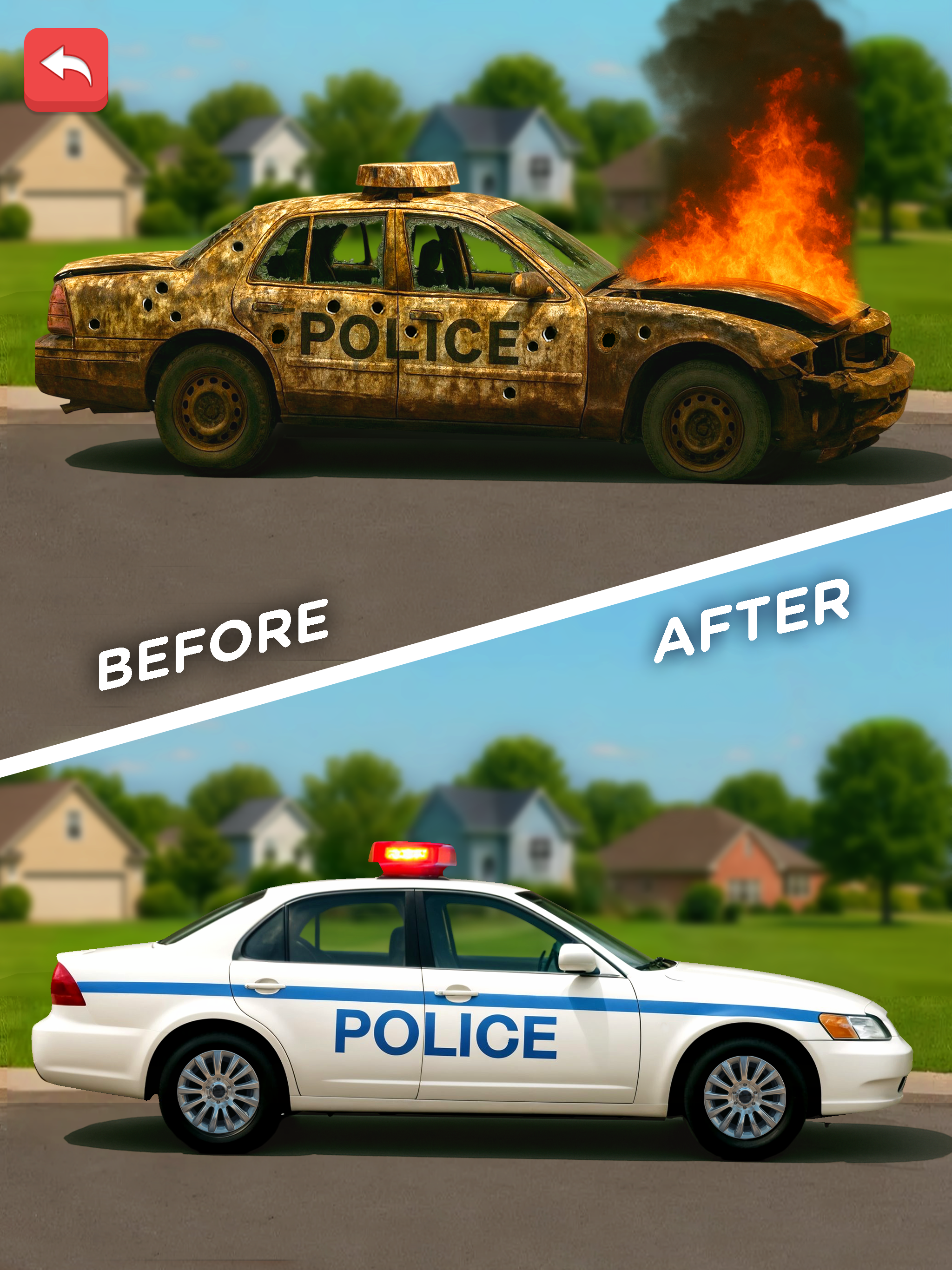 اسکرین شات 3 بازی Car Makeover: ASMR Games