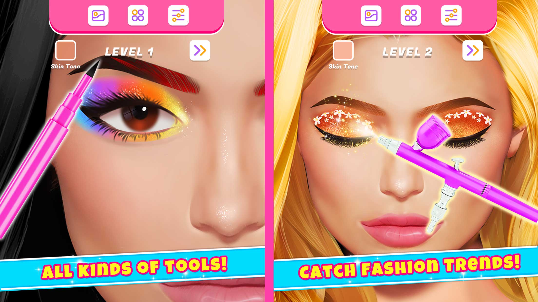 اسکرین شات 6 بازی Eye Makeup Artist Makeup Games