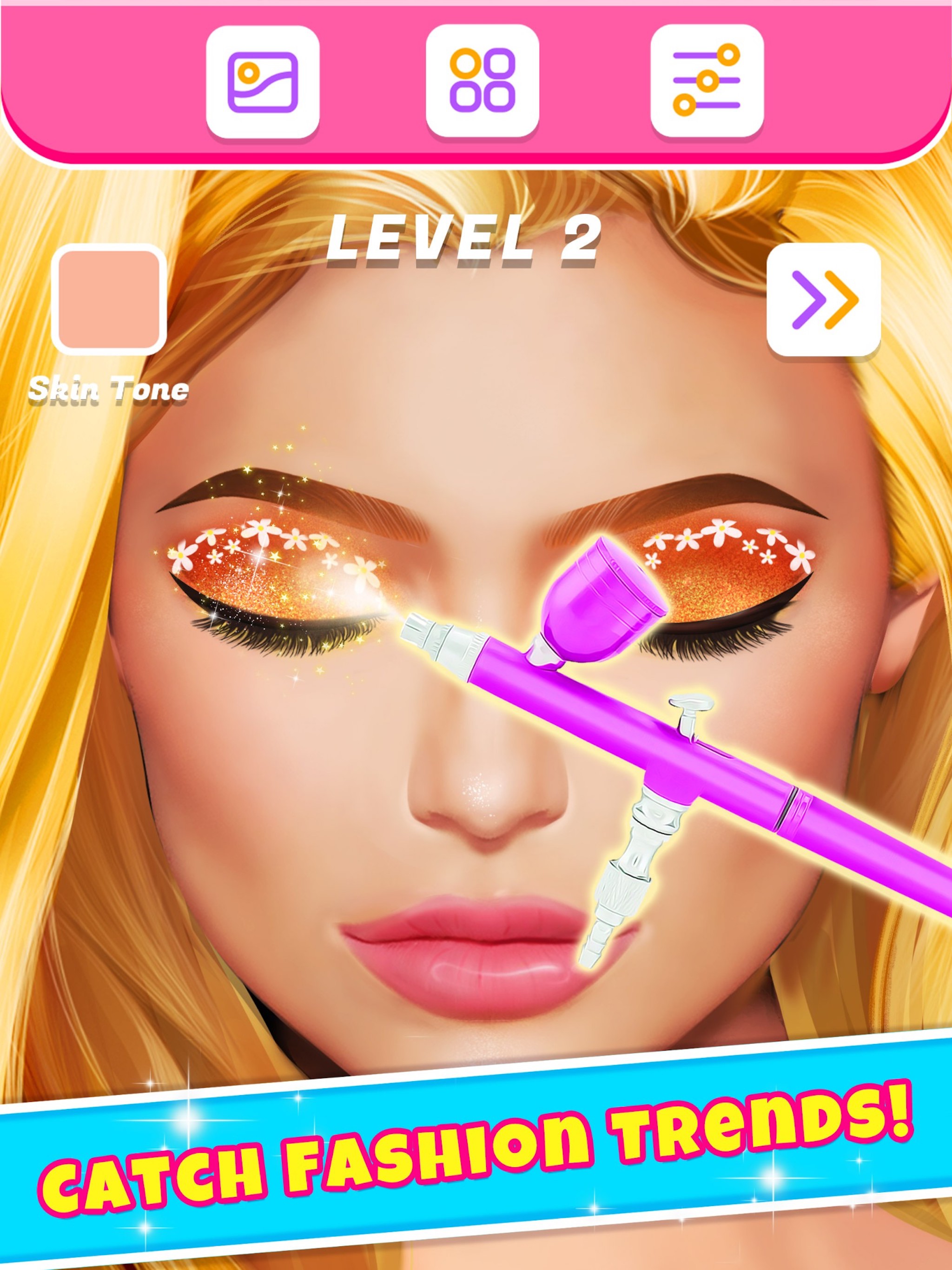 اسکرین شات 2 بازی Eye Makeup Artist Makeup Games