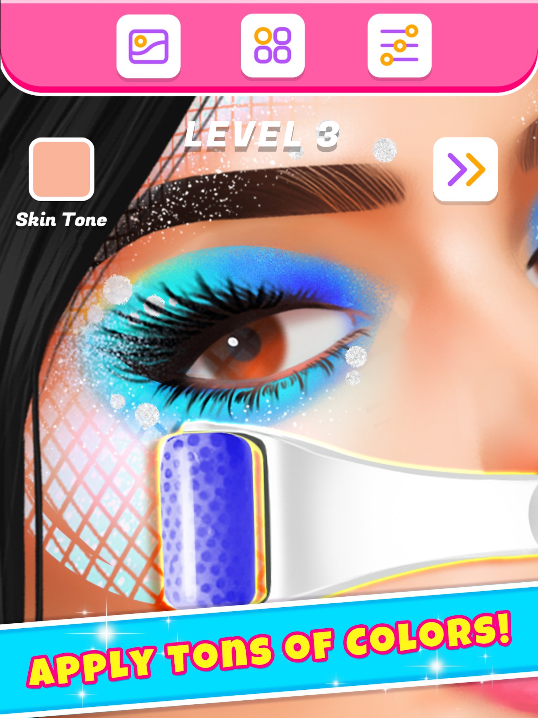 اسکرین شات 4 بازی Eye Makeup Artist Makeup Games