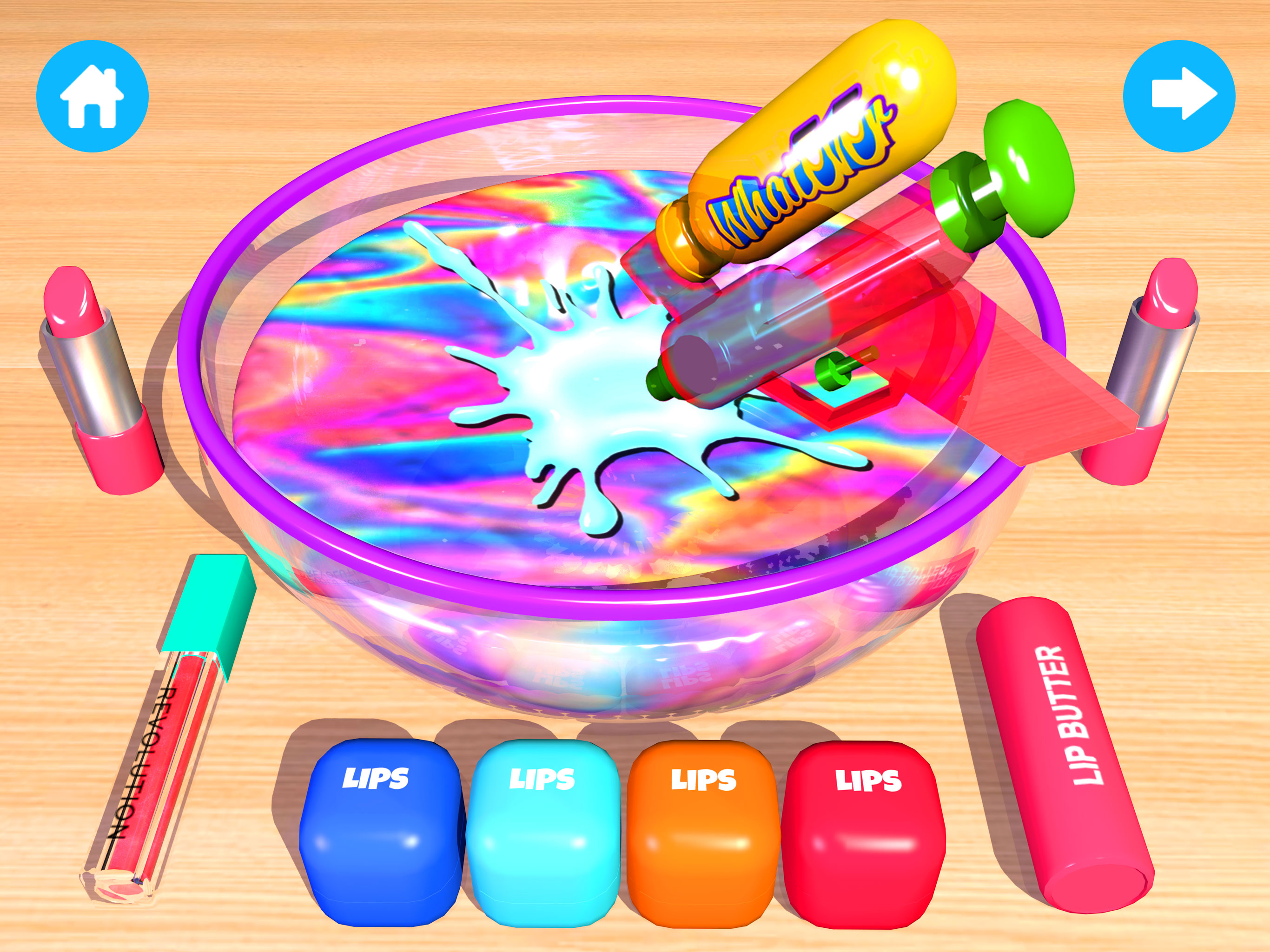 اسکرین شات 7 بازی Makeup Slime Master Girl Games