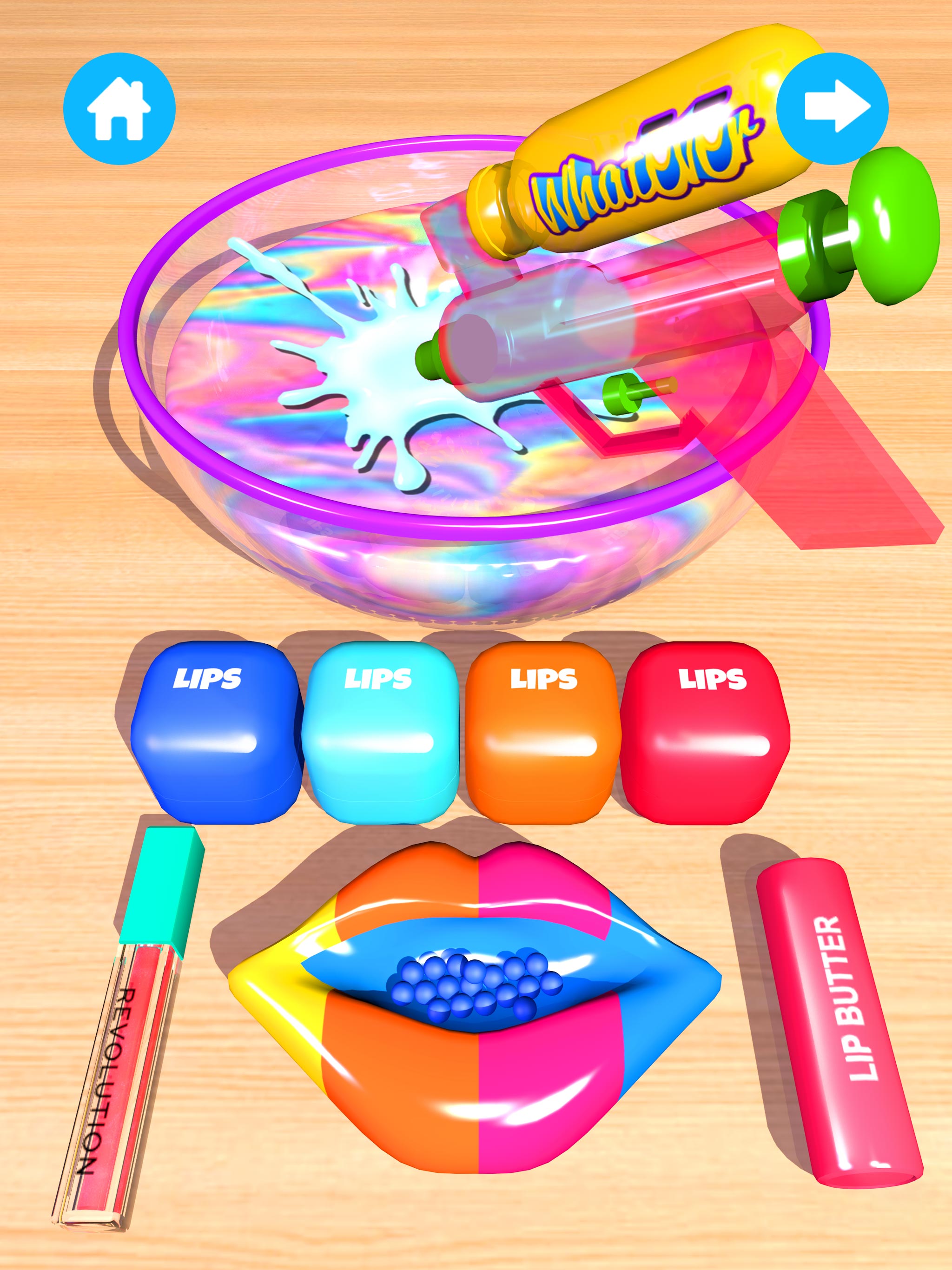 اسکرین شات 1 بازی Makeup Slime Master Girl Games