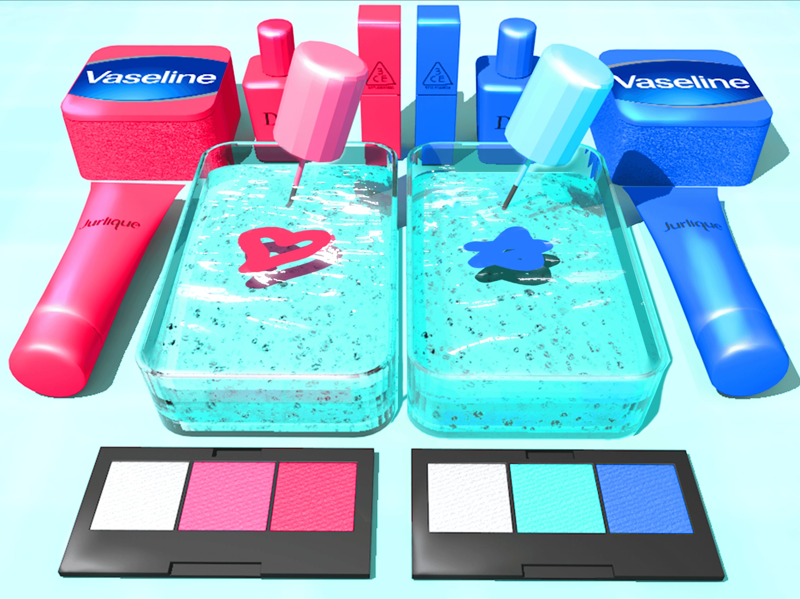 اسکرین شات 1 بازی Makeup Slime Fidget Toys Games