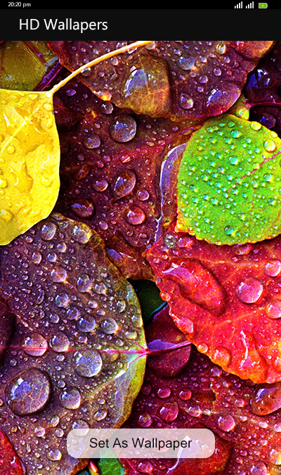 اسکرین شات 3 برنامه Wallpapers : HD , AMOLED, DARK