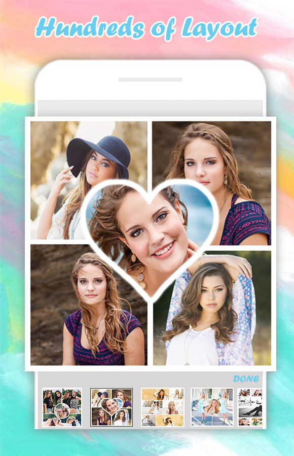 اسکرین شات 2 برنامه Perfect Collage Maker Photo Ed