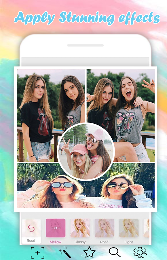 اسکرین شات 5 برنامه Perfect Collage Maker Photo Ed