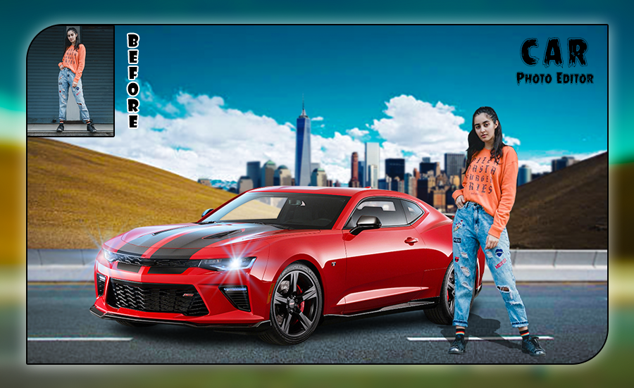 اسکرین شات 4 برنامه Royal Car Photo Editor