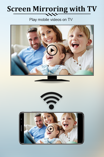 اسکرین شات 2 برنامه Screen Cast : Easy Screen Mirr