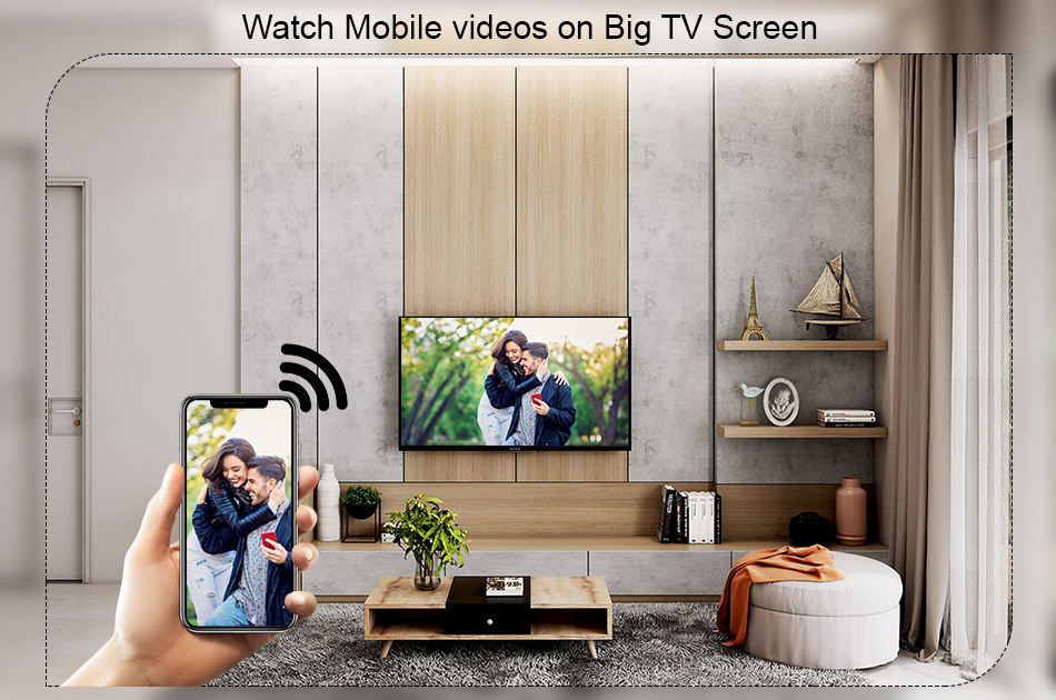 اسکرین شات 3 برنامه Screen Cast : Easy Screen Mirr