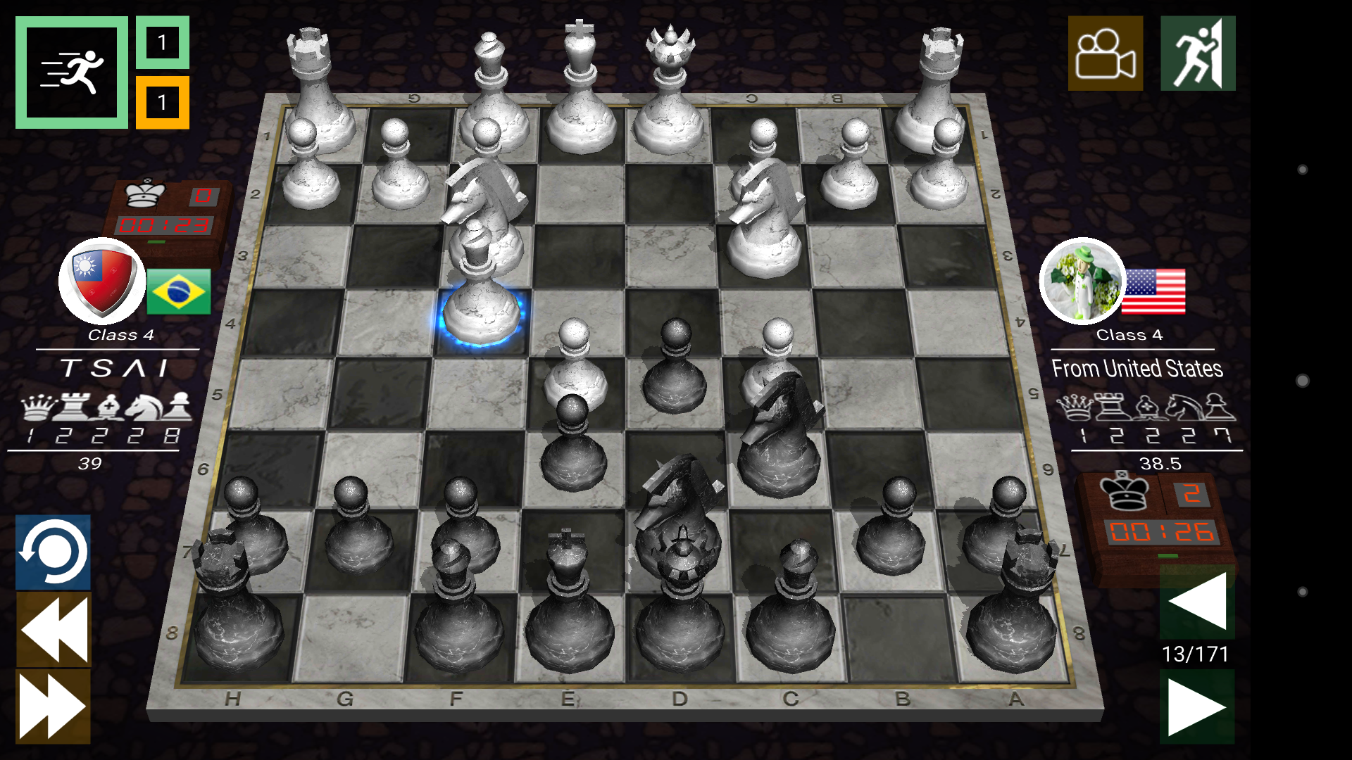 اسکرین شات 3 بازی World Chess Championship
