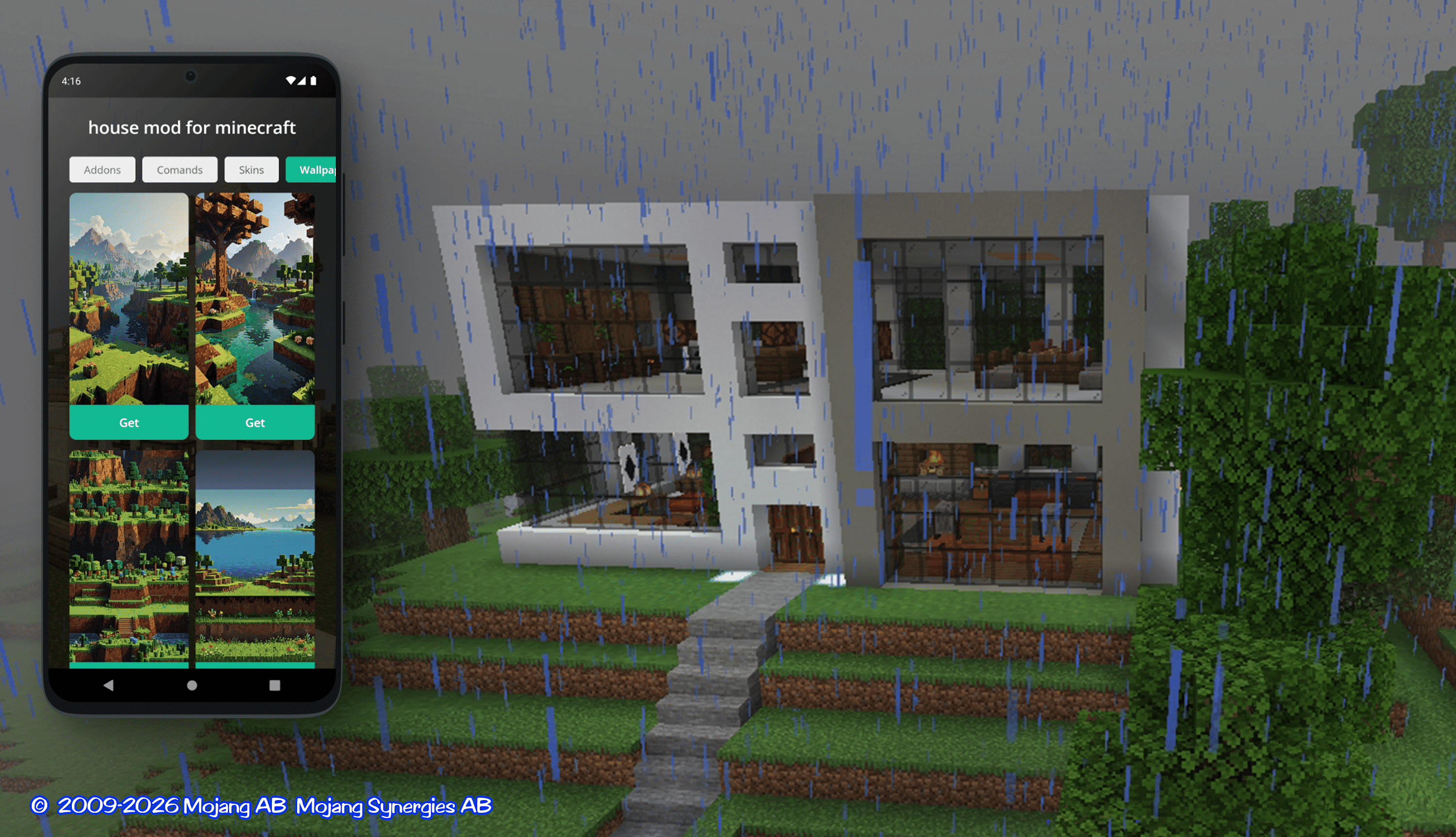 اسکرین شات 3 برنامه house mod for minecraft