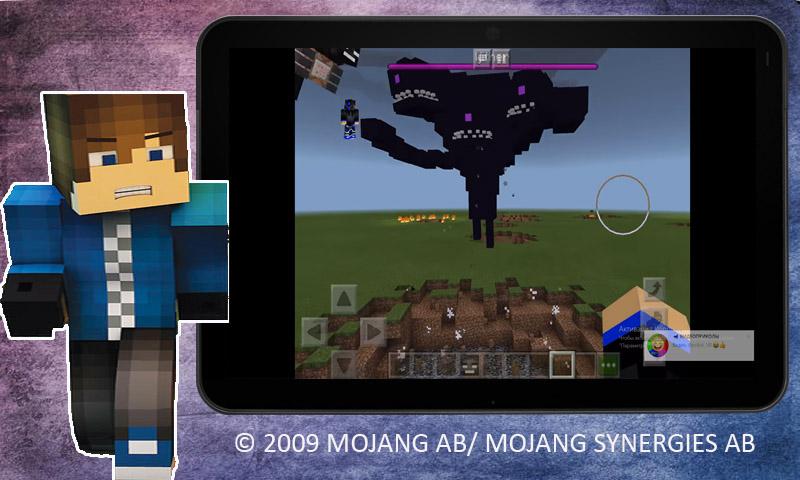 اسکرین شات 3 برنامه Wither Storm Mod