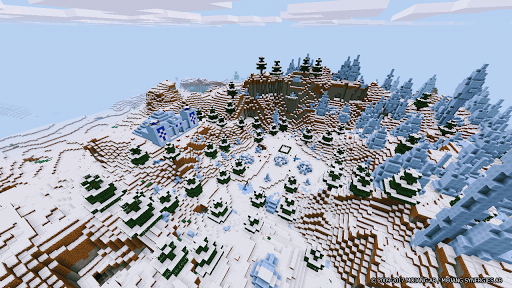 اسکرین شات 7 بازی The Arctic Village Minecraft Map