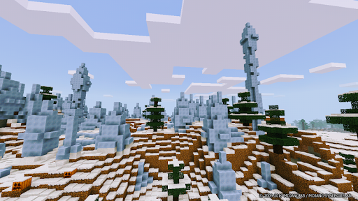اسکرین شات 5 بازی The Arctic Village Minecraft Map