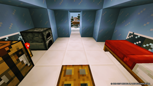 اسکرین شات 2 بازی The Arctic Village Minecraft Map