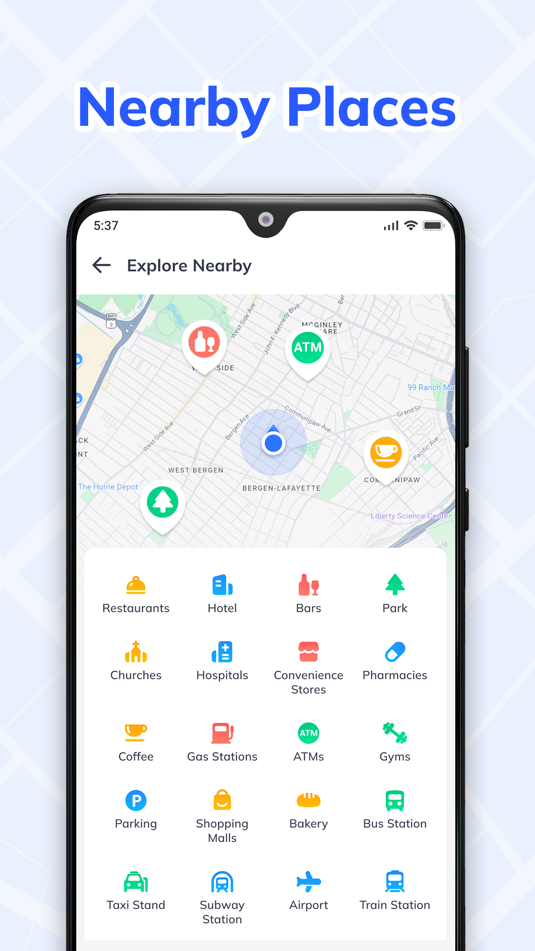 اسکرین شات 6 برنامه Voice GPS Navigation: GPS Map
