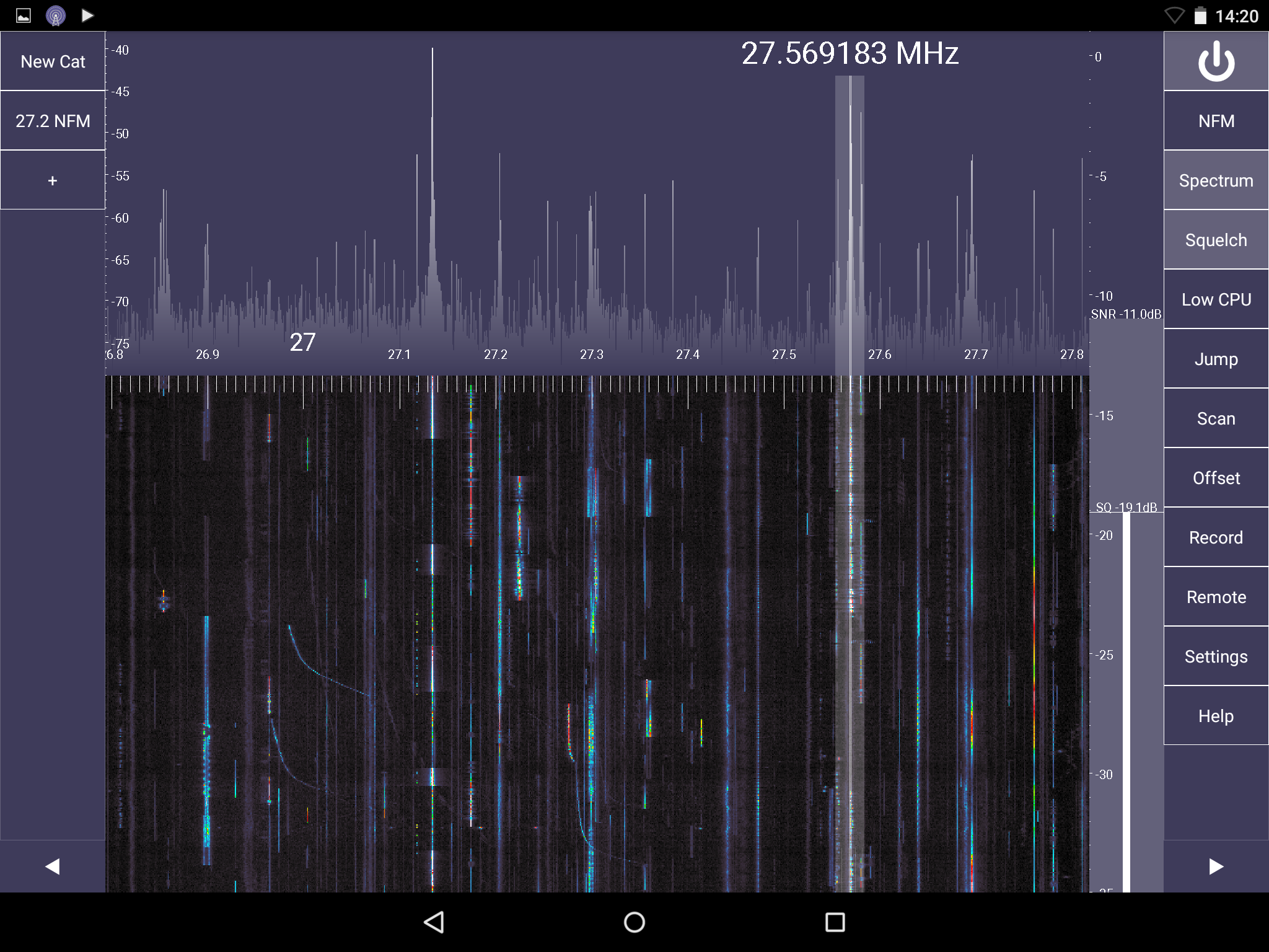 اسکرین شات 4 برنامه SDR Touch - Live radio via USB