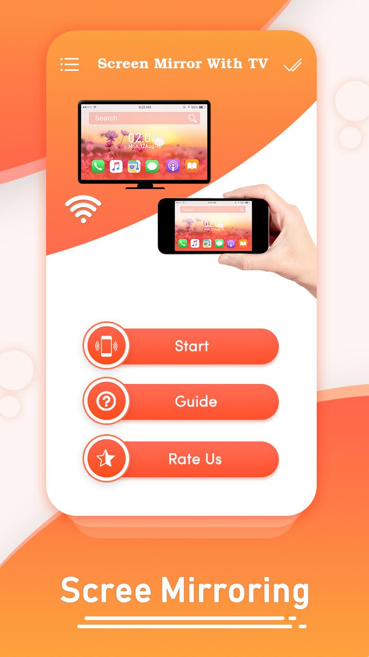 اسکرین شات برنامه Screen Mirroring with TV: Smart View 5