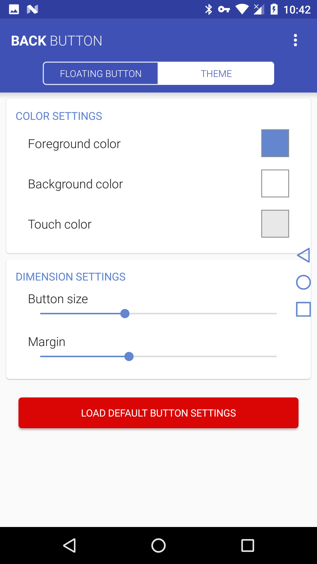 اسکرین شات 2 برنامه Back Button