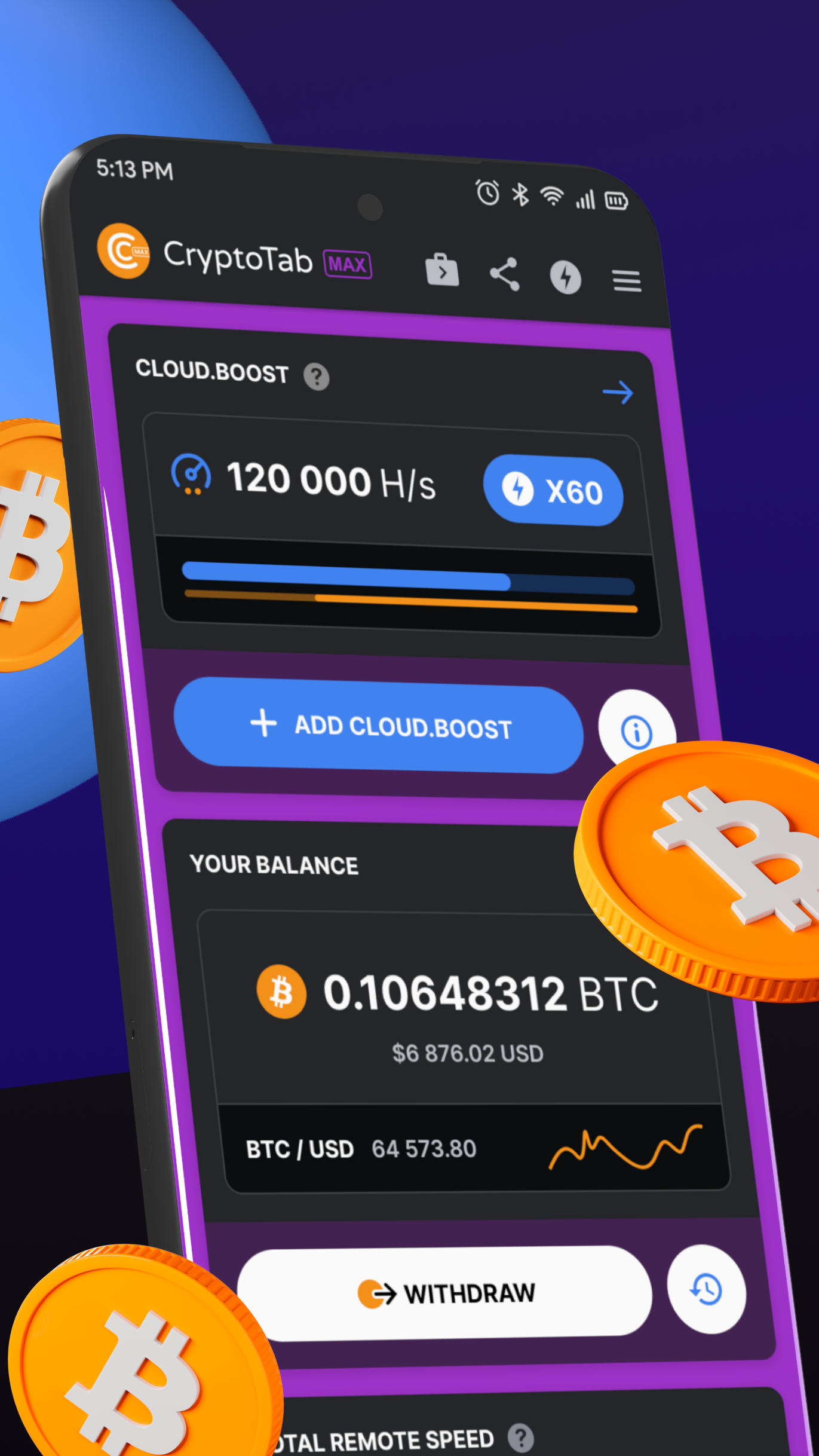 اسکرین شات 7 برنامه CryptoTab Browser Max Speed