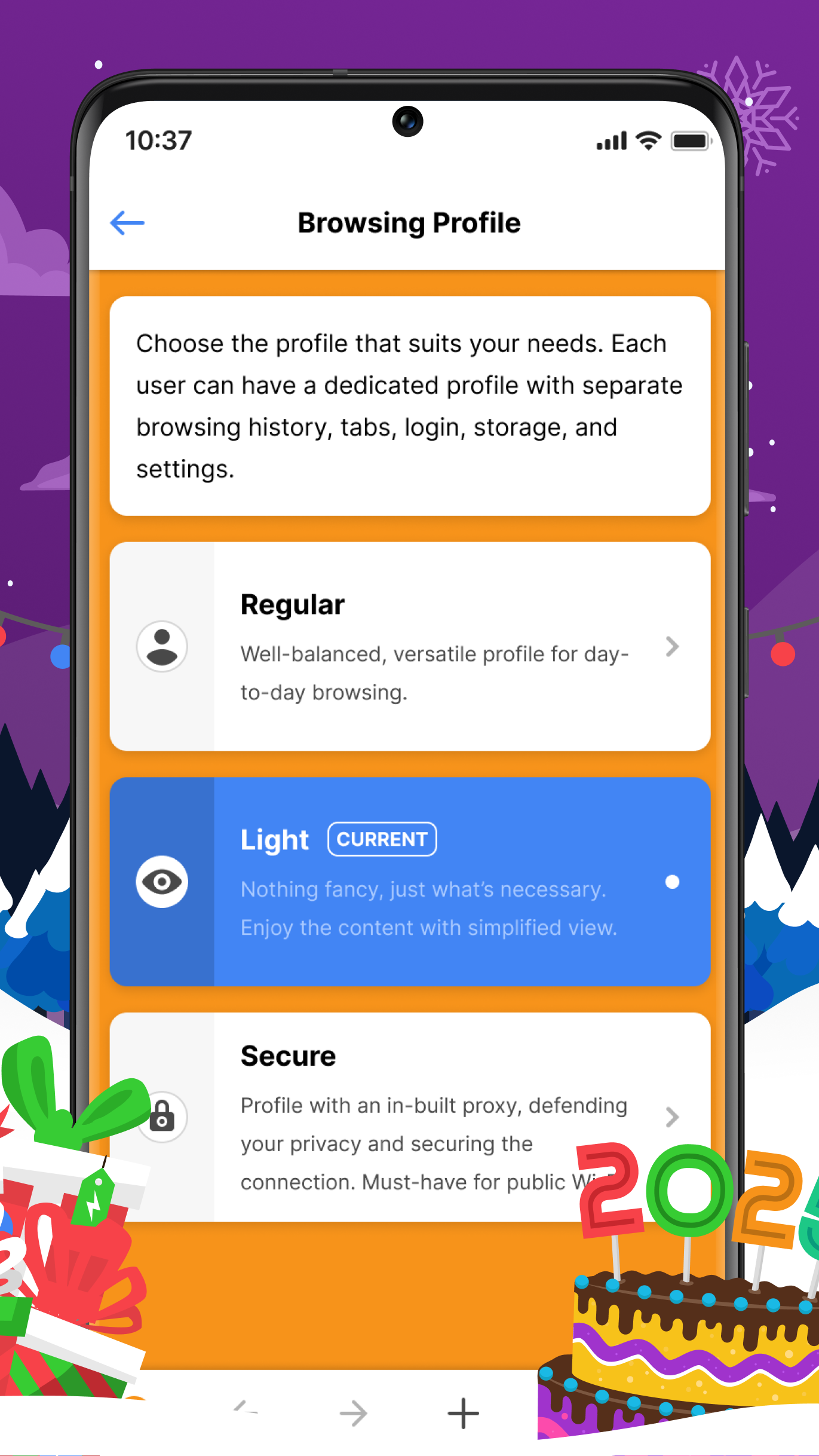 اسکرین شات 6 برنامه CryptoTab Browser Max Speed