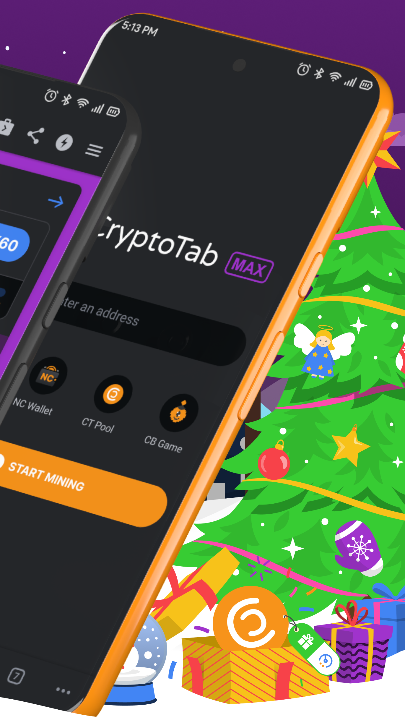 اسکرین شات 2 برنامه CryptoTab Browser Max Speed