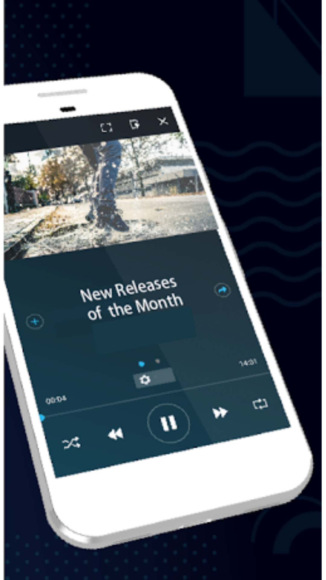 اسکرین شات 2 برنامه Music App Download Podcast Pro