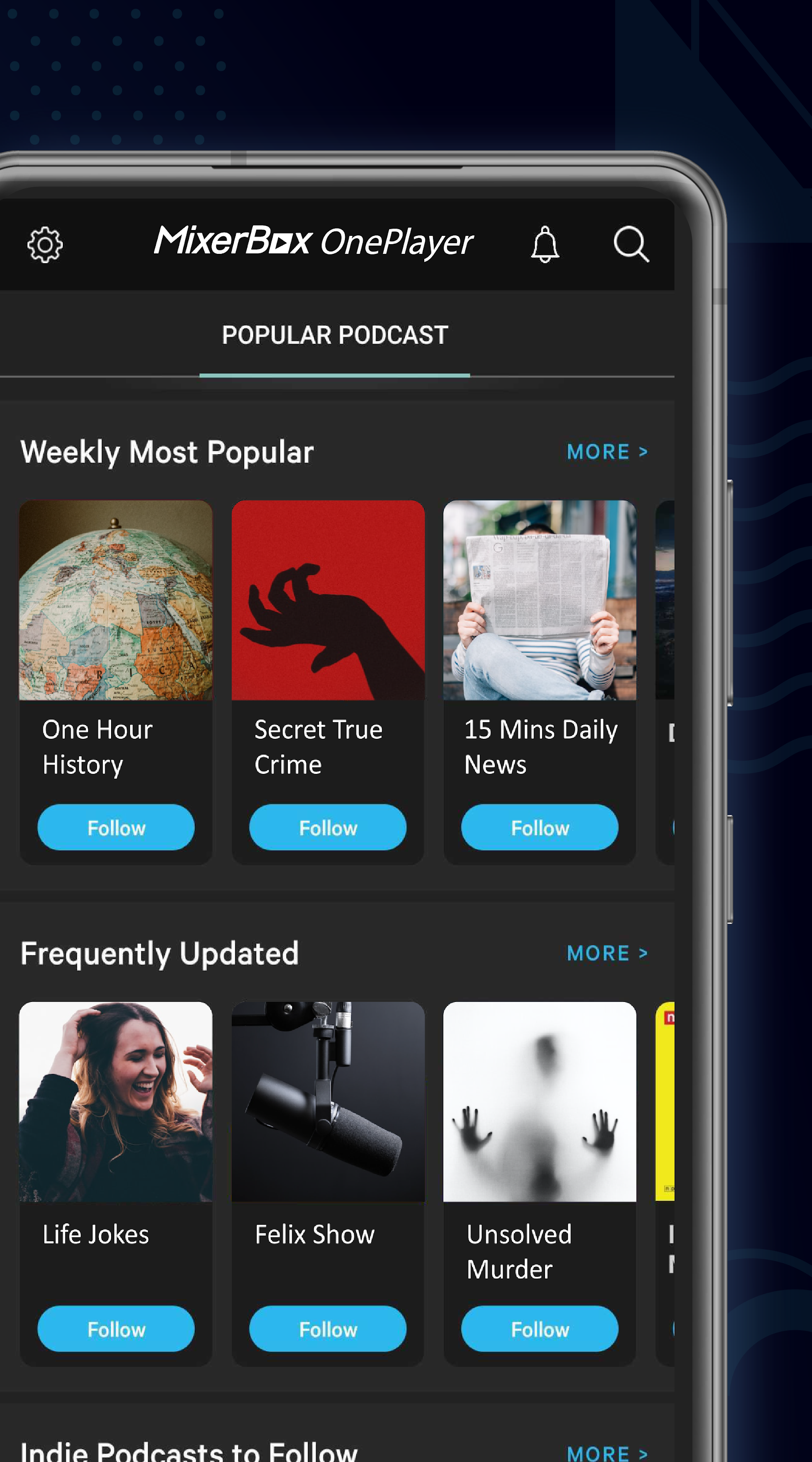 اسکرین شات 2 برنامه Music App Download Podcast Pro