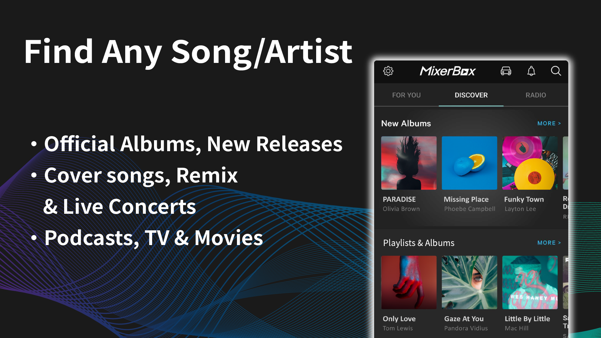 اسکرین شات 2 برنامه FREEMUSIC© MP3 Music Player