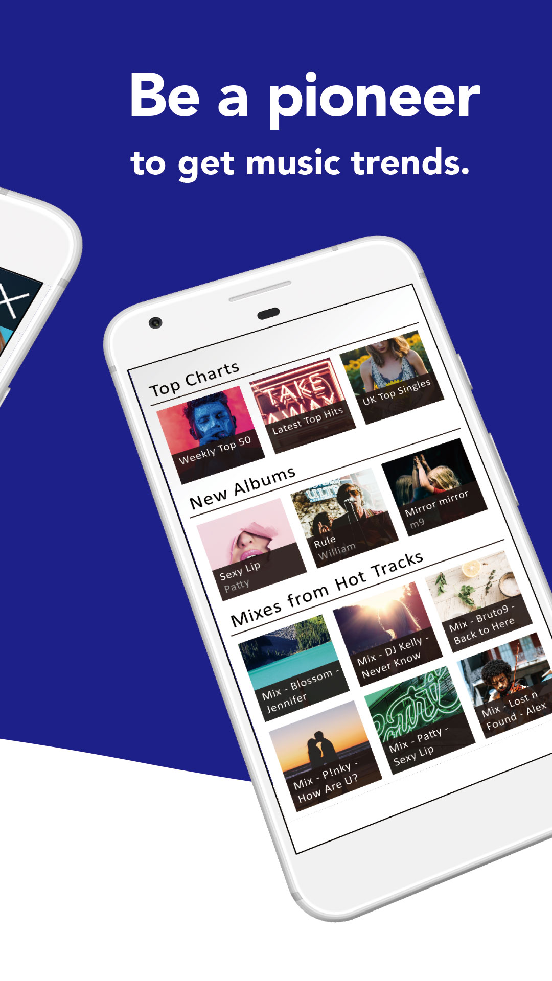 اسکرین شات 2 برنامه Music Player MP3 (Lite)