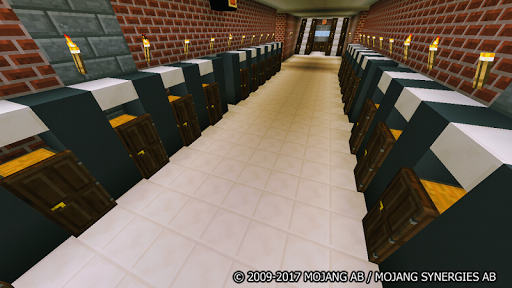 اسکرین شات 7 برنامه The School Minecraft Map