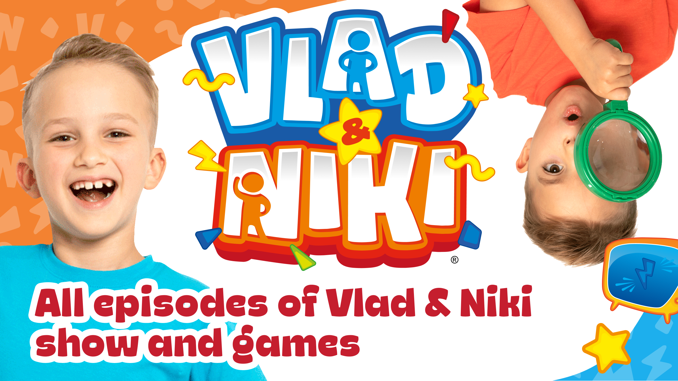 اسکرین شات 1 برنامه Vlad and Niki – games & videos