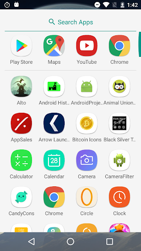 اسکرین شات 7 برنامه N+ Launcher - Nougat 7.0 / Oreo 8.0 / Pie 9.0